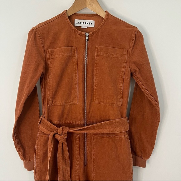 LF Markey 2 Finlay Corduroy Boilersuit jumpsuit 0375 - Picture 3 of 14